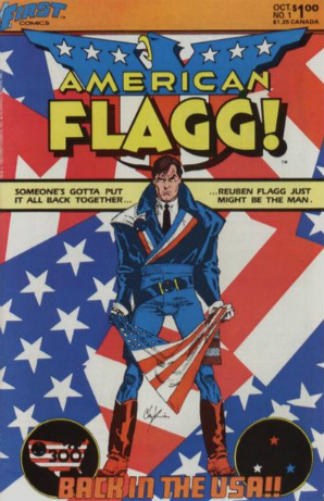 American Flagg Cover